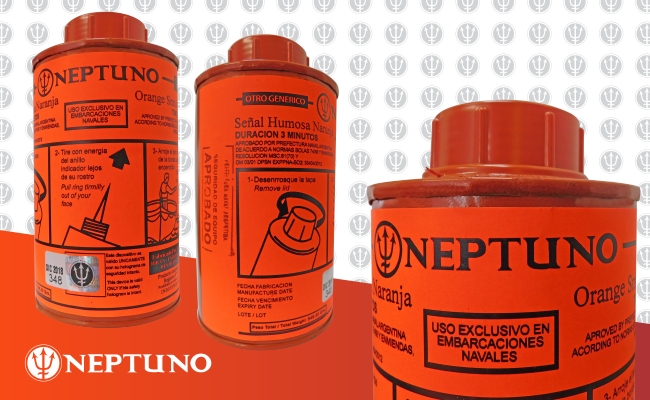 Pirotecnia NEPTUNO Uso exclusivo NAVAL - N-22